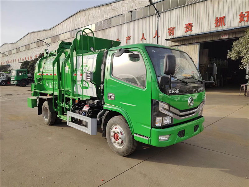 東風(fēng)8方餐廚垃圾車(方罐)